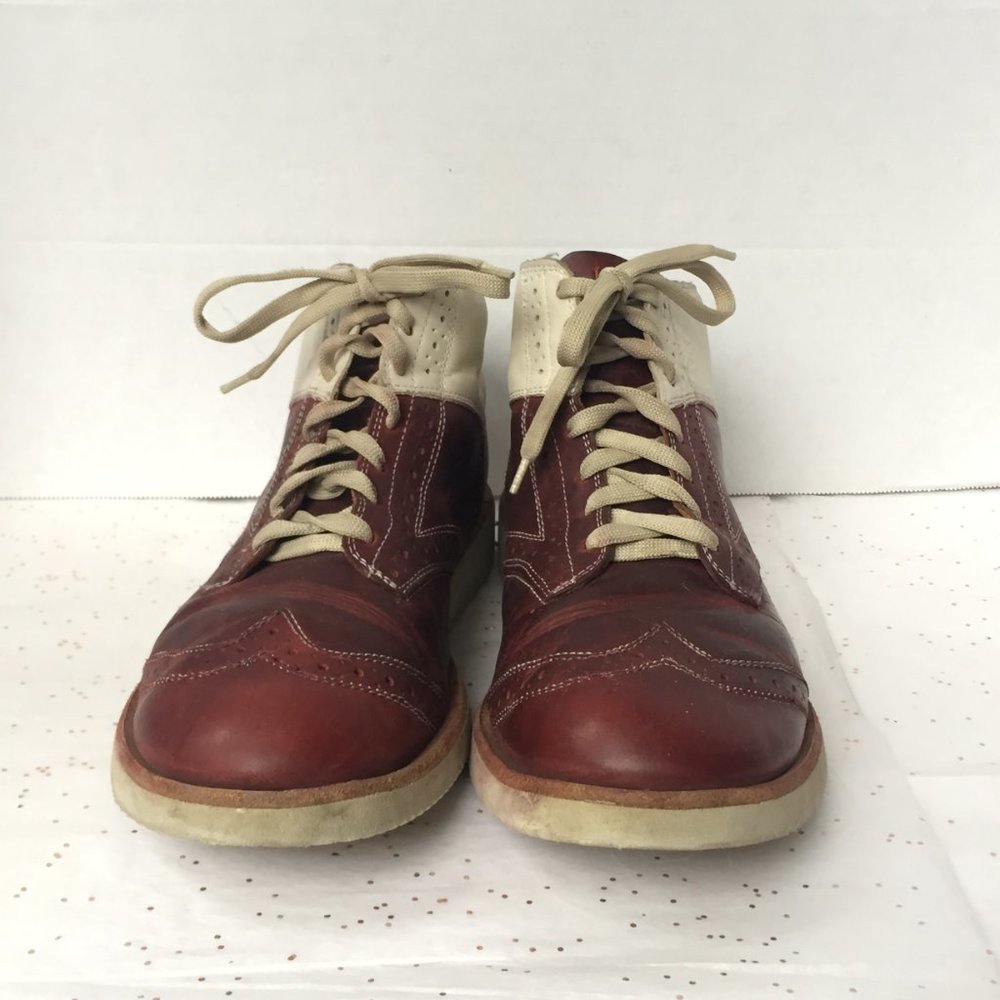 Vael Project Burgundy Hybrid Oxford Shoe - 9 9.5 - Picture 4 of 8